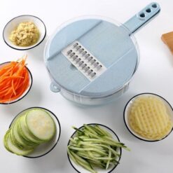 8-in-1 Mandoline Vegetable Slicer with Peeler,