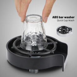 High-Pressure Cup Washer Sink with Auto Faucet