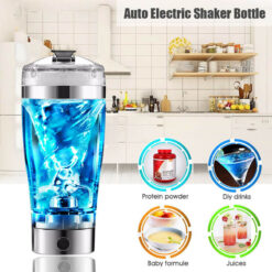 USB Rechargeable Blender Bottle for Shakes & Coffee