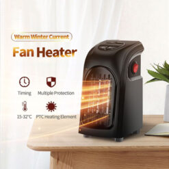 Mini Electric Ceramic Heater Fan