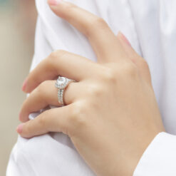 S925 Sterling Silver Stacked Ring