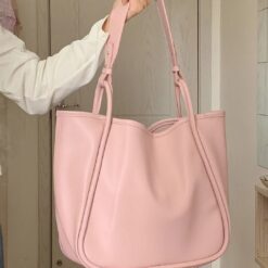 Women's Large Capacity Soft Leather Tote