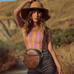 European & American Retro Small Round Shoulder Bag