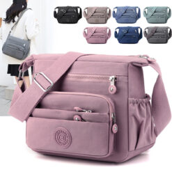 Lightweight Nylon Crossbody Bag